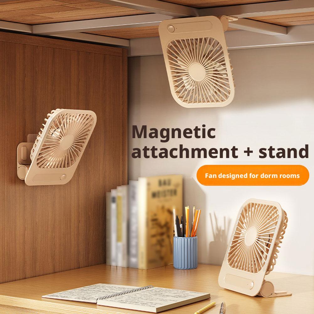 Home Office Jobs - Ultradunne magnetische koelventilator Tafelventilator USB oplaadbare