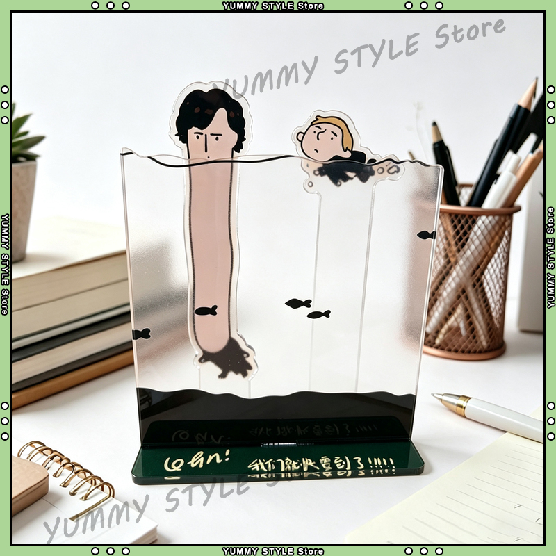 Home Office Jobs - Grappige Sherlock en John zwemmende acryl