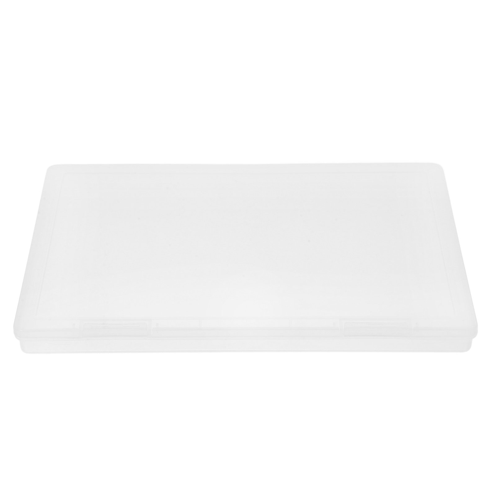 Home Office Travel Document - 2 stuks transparante opbergdoos met deksel