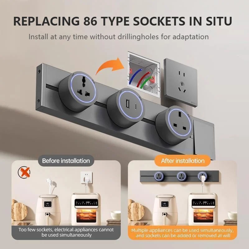 Wandcontactdoos met schakelaar - Home Office In Uk recensie en prijs