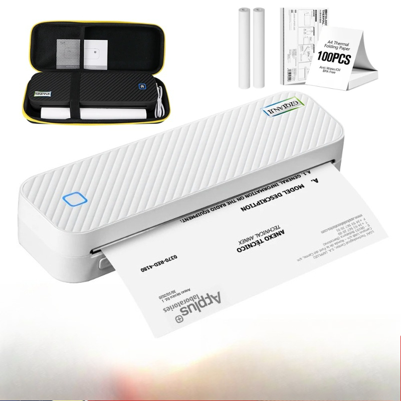 Draagbare A4 thermische printe - Home Office Travel Document recensie en prijs