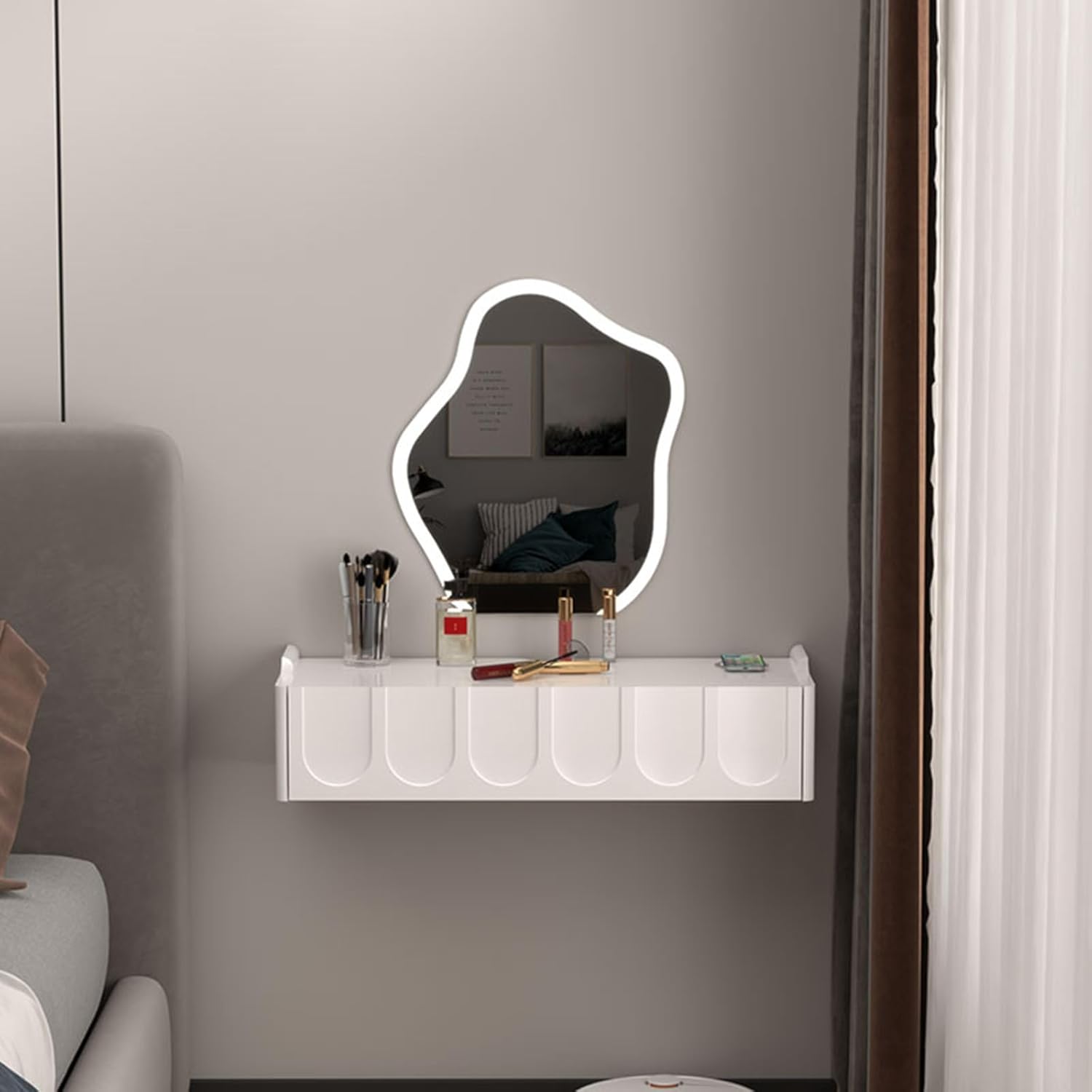# Witte wandgemonteerde zweven - Desk Drawer Small recensie en prijs
