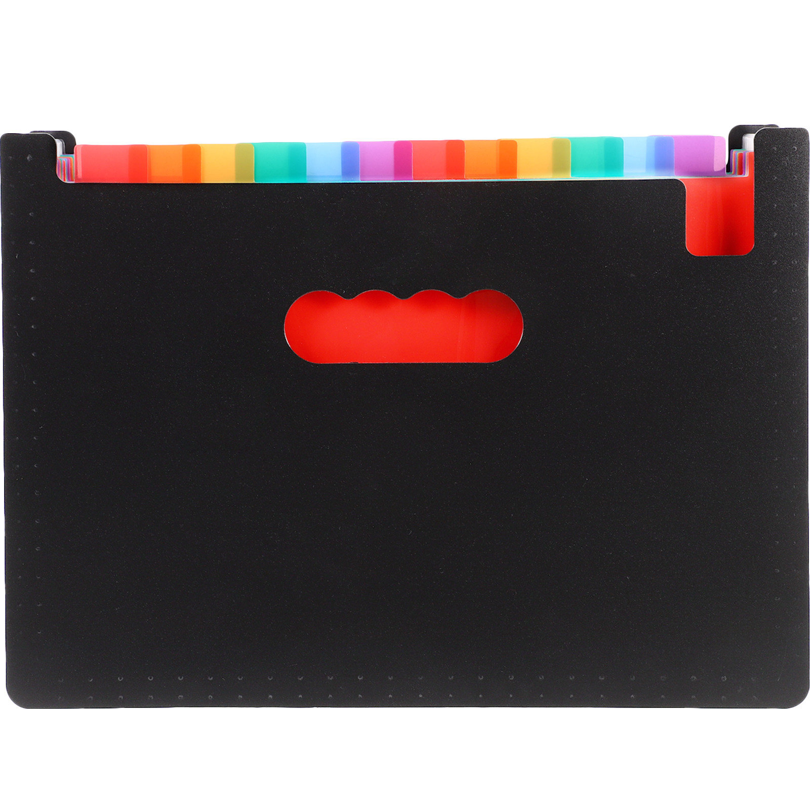 Uitbreidbare regenboogkleurige - Home Office Travel Document recensie en prijs