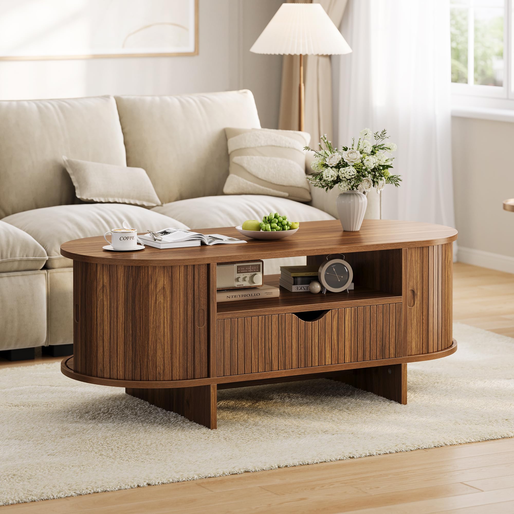 47,2 inch ovale salontafel met - Desk Drawer Small recensie en prijs