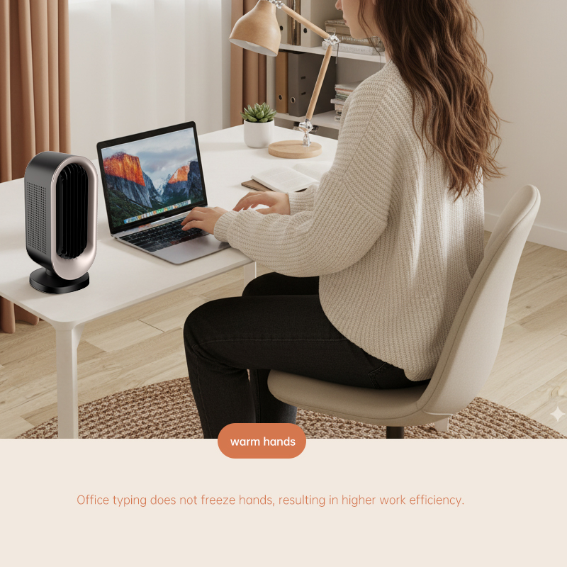 1200W PTC keramische bureauver - Home Office Jobs recensie en prijs