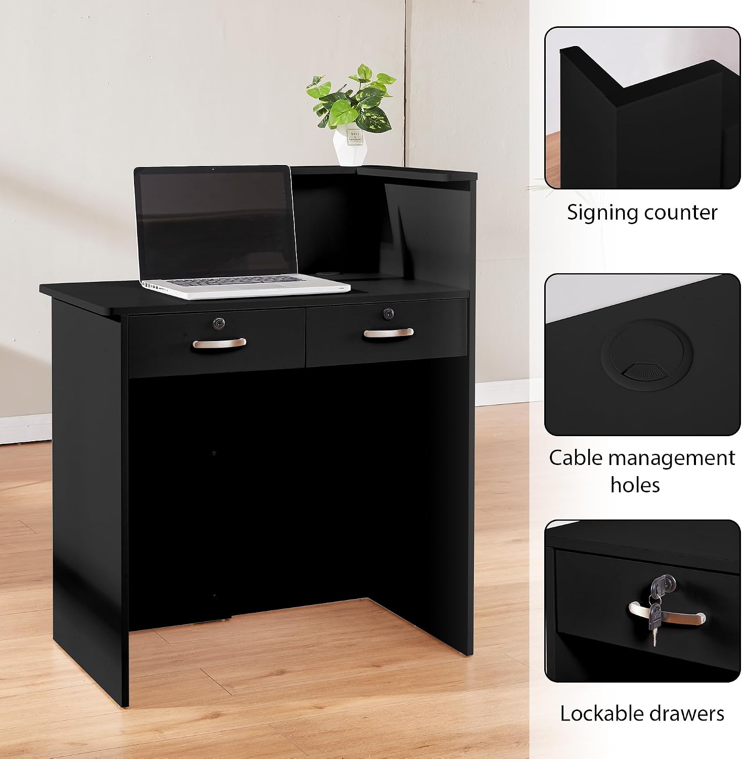 Kleine receptiebalie met toonb - Desk Drawer Small recensie en prijs