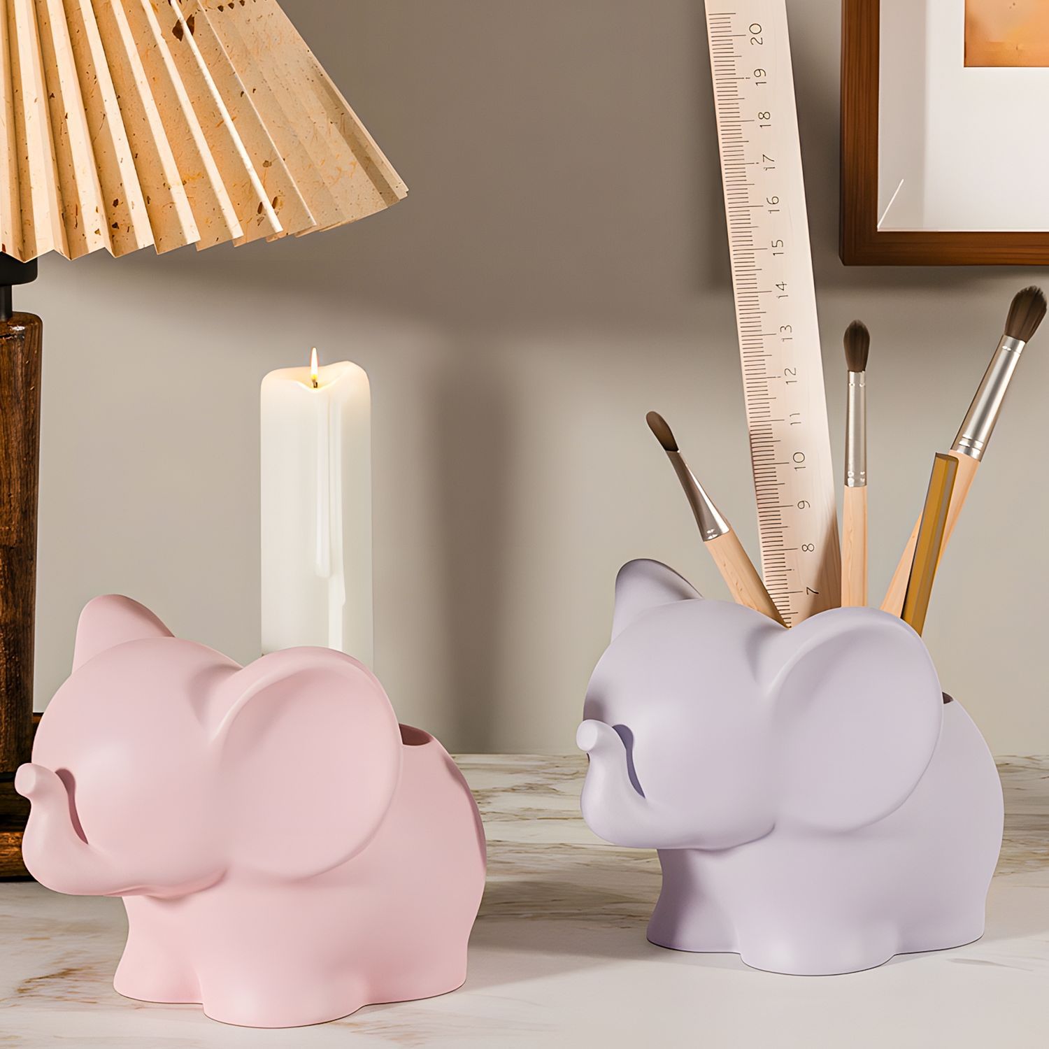 DIY Olifant Opbergbeker Harsen - Pen Holder Organizer recensie en prijs