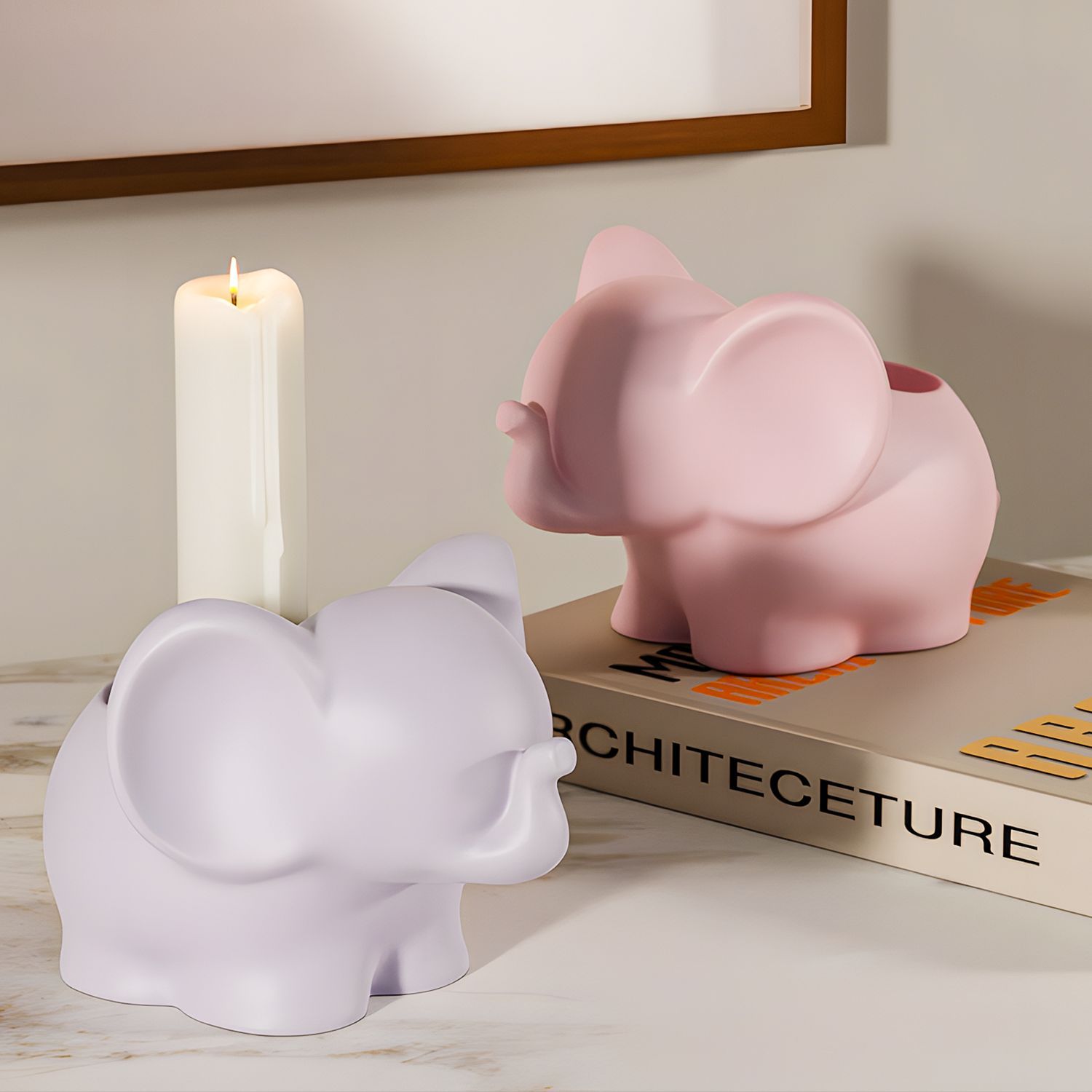 DIY Olifant Opbergbeker Harsen - Pen Holder Organizer recensie en prijs