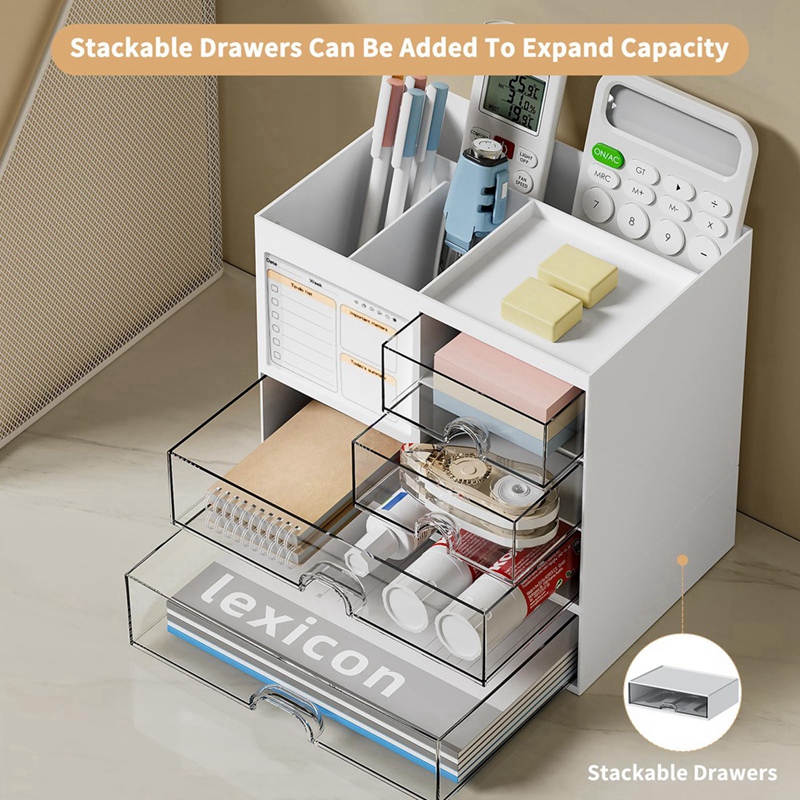 Bureau-organizer met 3 laden,  - Pen Holder Organizer recensie en prijs