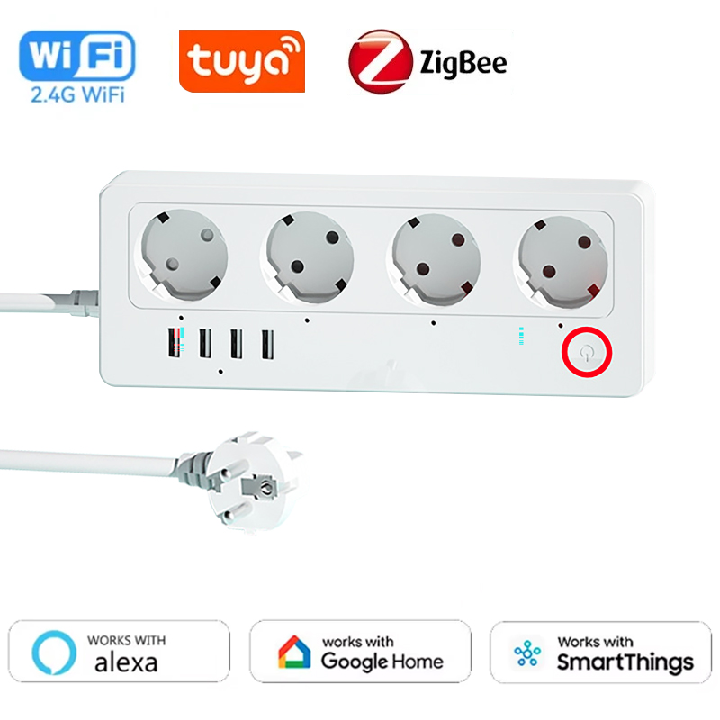 WiFi ZigBee Slimme Stekkerdoos - Home Office In Uk recensie en prijs