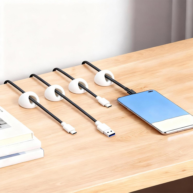 6/10/18-delige kabelorganizers - Home Office Jobs recensie en prijs