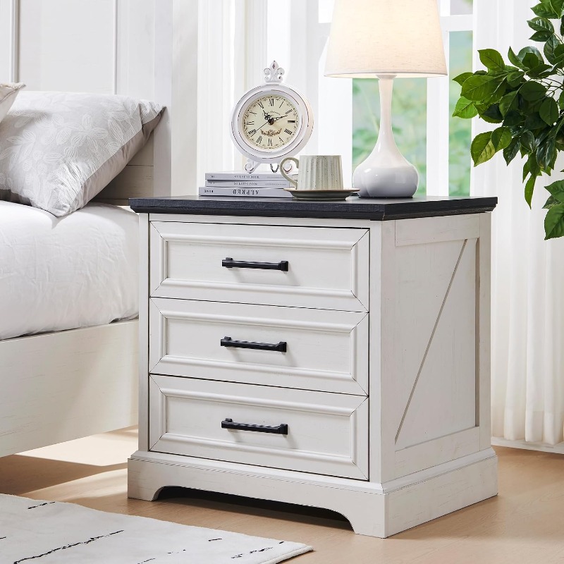 ACCOHOHO Farmhouse nachtkastje - Desk Drawer Small recensie en prijs
