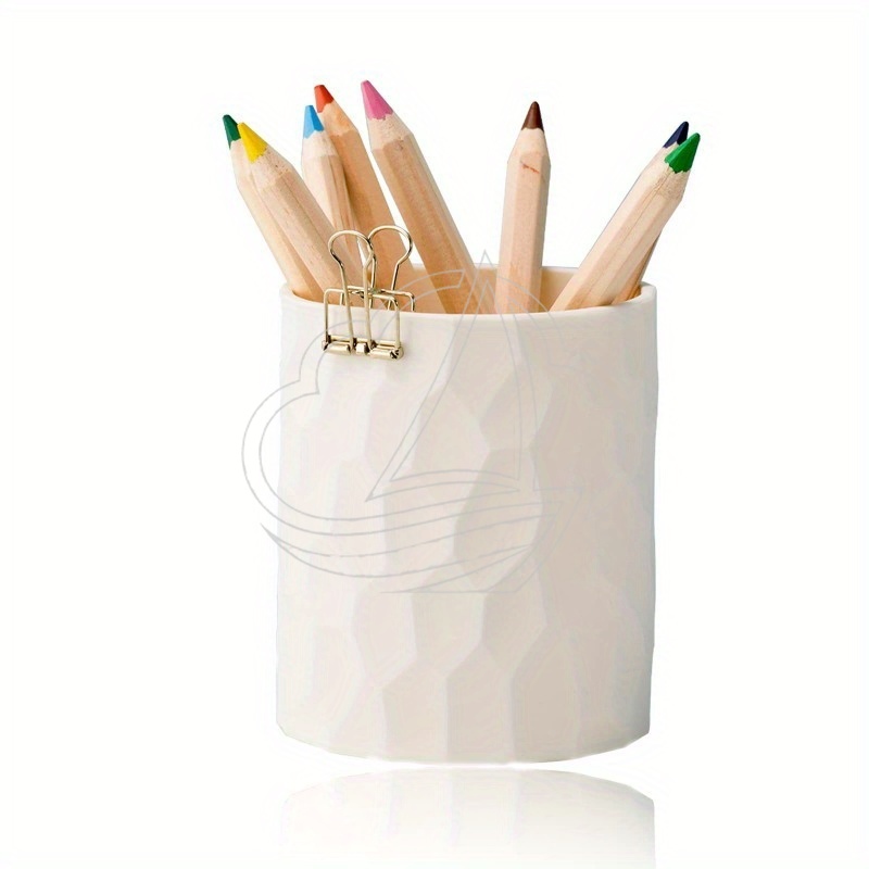 Witte siliconen pennenhouder D - Pen Holder Organizer recensie en prijs