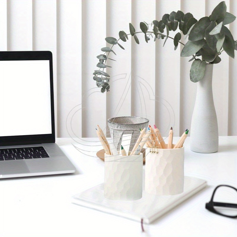 Witte siliconen pennenhouder D - Pen Holder Organizer recensie en prijs